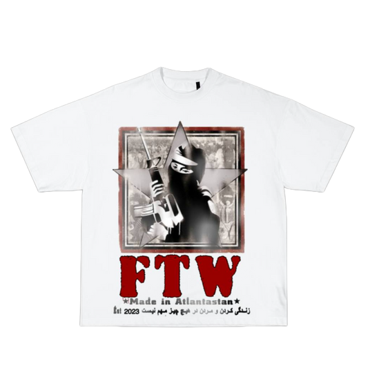 FTW White Militia Tee